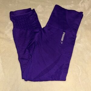 Gymshark Energy High Indigo/ Purple Leggings Women’s size xsmall